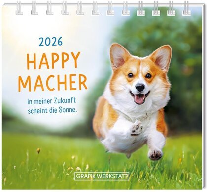 Mini-Kalender 2026 Happymacher
