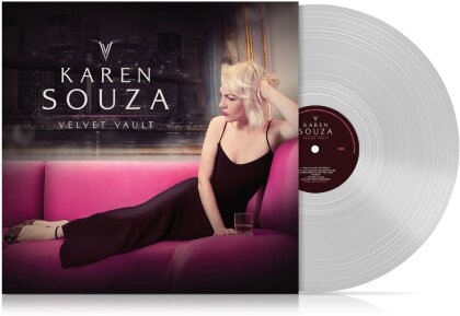 Karen Souza - Velvet Vault (2024 Reissue, Gatefold, Clear Vinyl, LP)