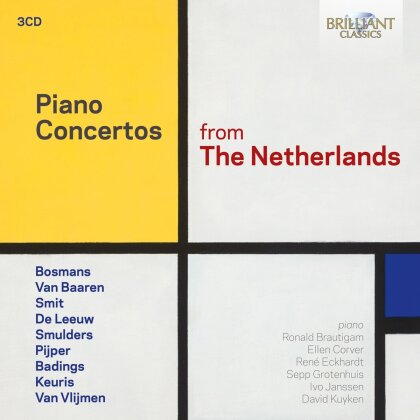 Piano Concertos From The Netherlands (Boxset, 3 CDs)