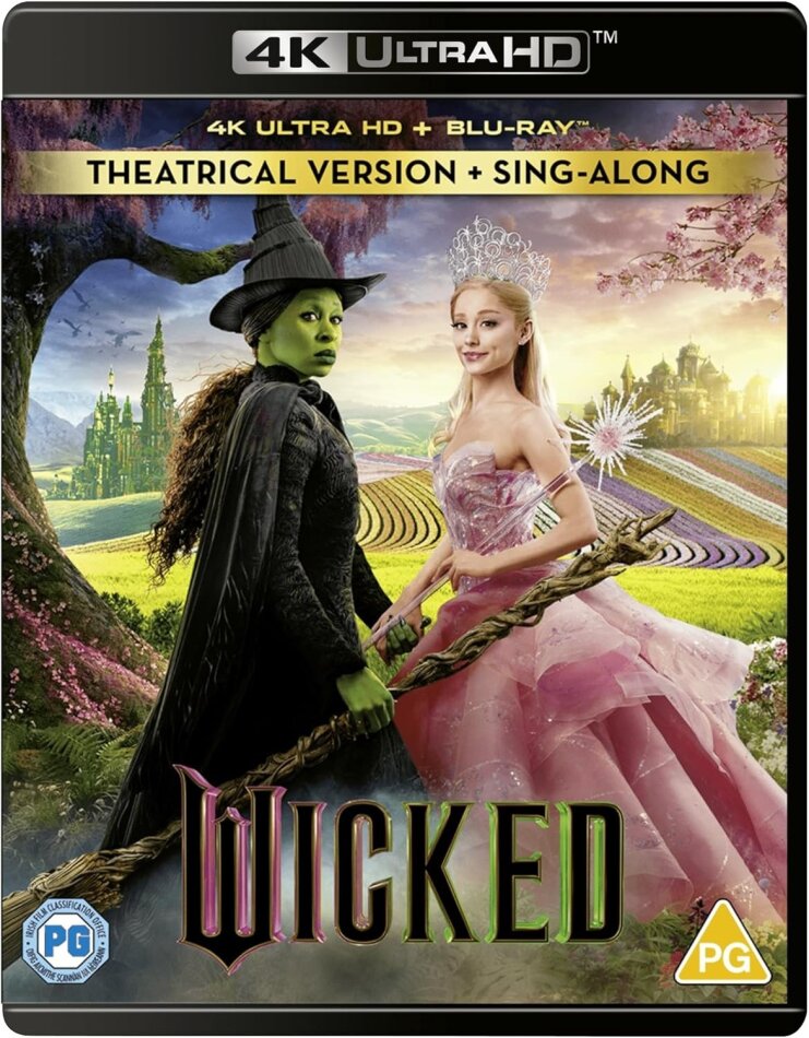 Wicked: Part 1 (2024) (Sing-Along Edition, Cinema Version, 4K Ultra HD + Blu-ray)