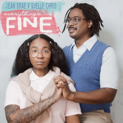 Chris Quelle & Jean Grae - Everything's Fine (Baby Blue Vinyl, LP)