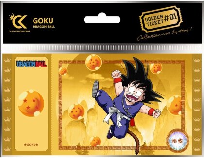 Golden Ticket - Goku - Dragon Ball