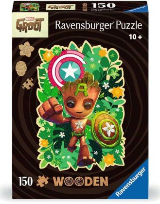 Marvel WOODEN Holz-Puzzle Groot (150 Teile)