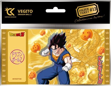 Golden Ticket - Vegito - Dragon Ball Z