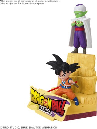 Diorama - Mini Goku & Mini Piccolo - Dragon Ball Daima - 1/144