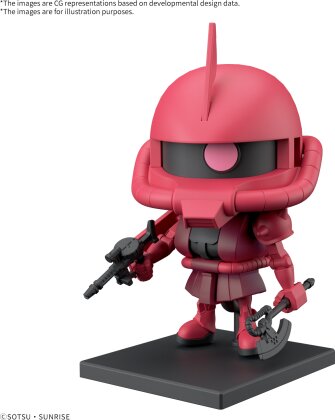 Charzaku-kun - Gundam - 8.4 cm - 1/1