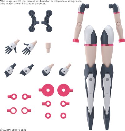 Option Parts Set (20) - Float Unit (Color B) - 30 Minutes Sisters - 1/144