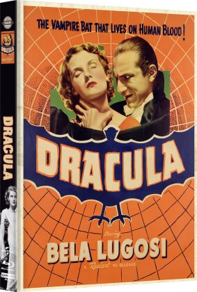 Dracula (1931) (Cover A, Limited Edition, Mediabook, 4K Ultra HD + Blu-ray)