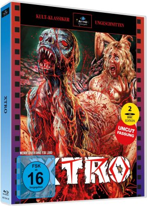 Xtro (1982) (Cover B, Kult-Klassiker, Limited Edition, Uncut, Blu-ray + CD)