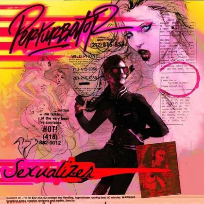 Perturbator - Sexualizer (2024 Reissue, Frosted Clear Vinyl, LP)