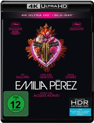 Emilia Pérez (2024) (4K Ultra HD + Blu-ray)