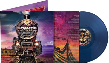 Sweet - Full Circle (2025 Reissue, Limited Edition, Ocean Blue Vinyl, LP)