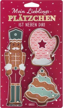 Ausstecher-Set Motiv Plätzchen