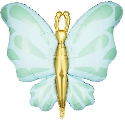 Schmetterling mint Folienballon