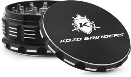 KOZO Grinder Black 4 Parts 101mm