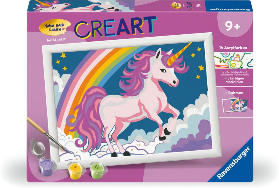 Pinkes Einhorn