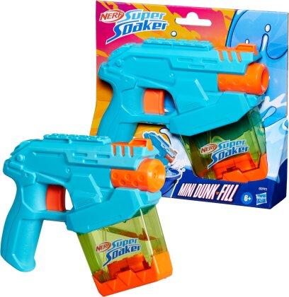 Supersoaker Dunk Fill Mini - Wasserblaster, 18.5x14.5 cm,