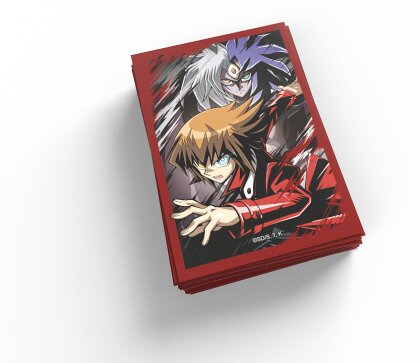 Yu-Gi-Oh! JCC - Pack de protège-cartes Jaden & Yubel (50 pochettes)