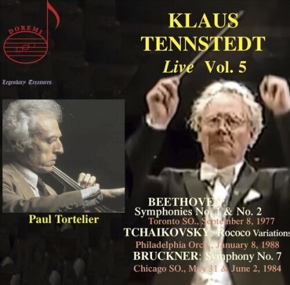 Philadelphia Orchestra, Ludwig van Beethoven (1770-1827), Anton Bruckner (1824-1896) & Klaus Tennstedt - Klaus Tennstedt Live Vol. 5