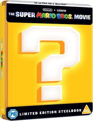 The Super Mario Bros. Movie (2023) (Limited Edition, Steelbook, 4K Ultra HD + Blu-ray)