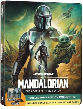 The Mandalorian - Season 3 (Limited Collector's Edition, Steelbook, 2 4K Ultra HDs)