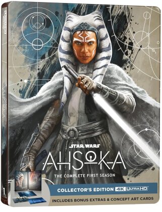 Ahsoka - Season 1 (Limited Collector's Edition, Steelbook, 2 4K Ultra HDs)