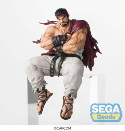 Ryu - Street Fighter 6 - Premium Perching Figure - Noodle Stopper Figure - 14 cm