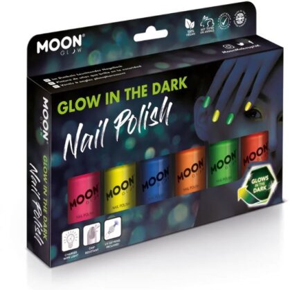 Moon Glow in the Dark Nagellack-Set