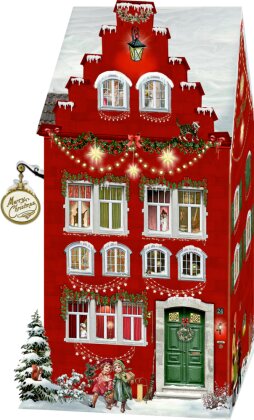 Aufstell-Adventskalender - Happy Christmas Home (mit LED)