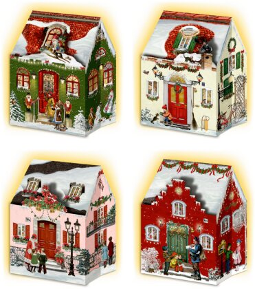 Mini-Adventskalender - Happy Christmas Houses