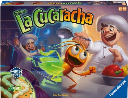 La Cucaracha Glow in the dark, - d/f/i, ab 5 jahren, 2-4 Spieler,