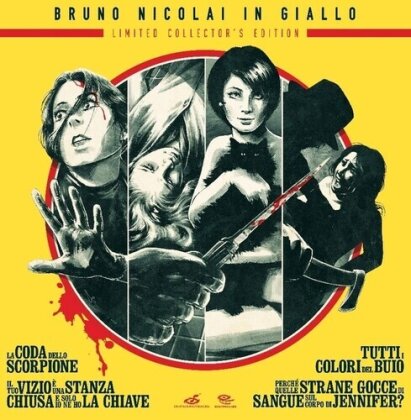 Bruno Nicolai - In Giallo (2024 Reissue, Marbled Yellow Vinyl, LP)