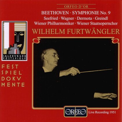 Ludwig van Beethoven (1770-1827), Wilhelm Furtwängler, Irmgard Seefried & Sieglinde Wagner - Symphonie No.9 (Salzburg,31.08.1951)