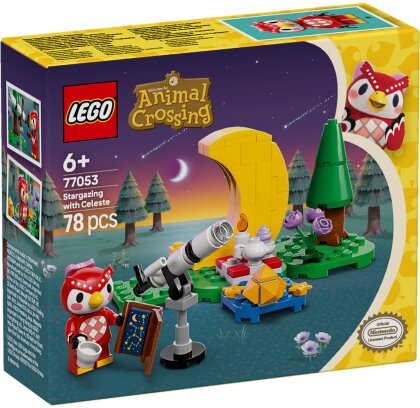 Sternbeobachtung mit Eufemia - Lego Animal Crossing, 78 Teile,