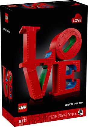 Love - Lego ART, 791 Teile,