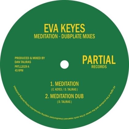 Eva Keyes - Meditation / Dubplate Mixes (Extended Edition, 12" Maxi)