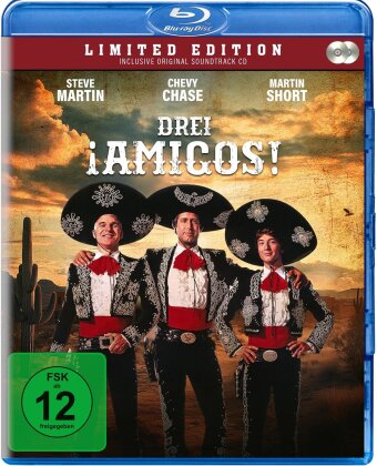 Drei Amigos! (1986) (Limited Edition, Blu-ray + CD)