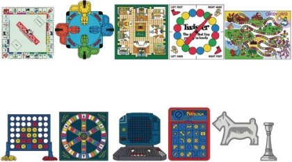 Hasbro Games 3D Foam Bag Clip