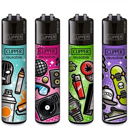 Clipper 4er Subculture Pattern 197-200