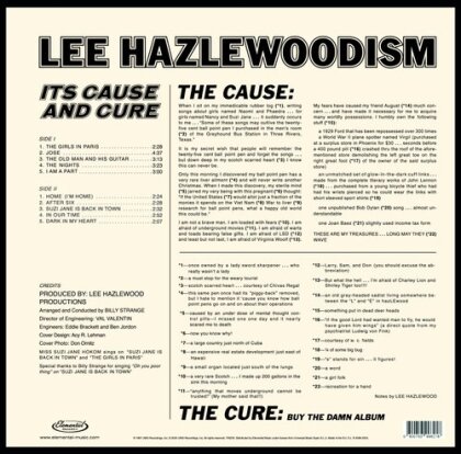 Lee Hazlewood - Lee Hazlewoodism It's Cause & Cure (2025 Reissue, Elemental Music, LP)