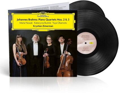 Maria Nowak, Katarzyna Budnik-Galanzka, Johannes Brahms (1833-1897) & Krystian Zimerman - Piano Quartets Nos. 2 & 3 (2 LP)