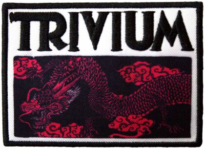Trivium Printed Patch - Deadmen & Dragons Silhouette (Standard)