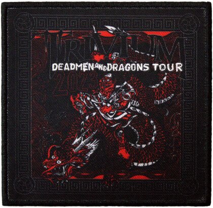 Trivium Printed Patch - Deadmen & Dragons Tour '23 (Standard)