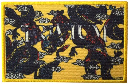 Trivium Printed Patch - Dragons Yellow (Standard)
