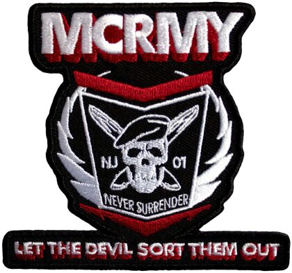 My Chemical Romance Woven Patch - MCRMY Never Surrender (Standard)