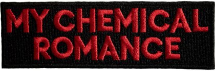 My Chemical Romance Woven Patch - Text Logo (Standard)