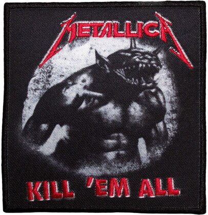 Metallica Printed Patch - Kill 'Em All / Jump In The Fire (Standard)