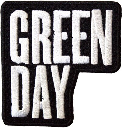 Green Day Woven Patch - Stacked Logo (Standard)