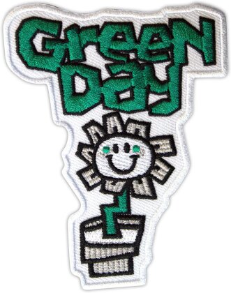 Green Day Woven Patch - Flower Pot (Standard)