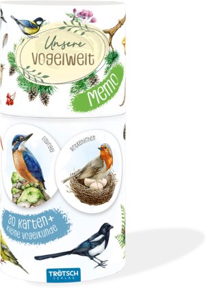 Trötsch Spiel Unsere Vogelwelt Memo